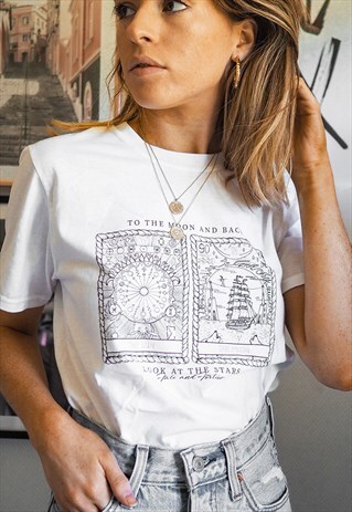 MOON & BACK TEE