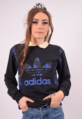 black adidas jumper