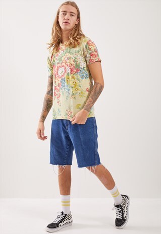 VINTAGE FLORAL GRAPHIC T-SHIRT