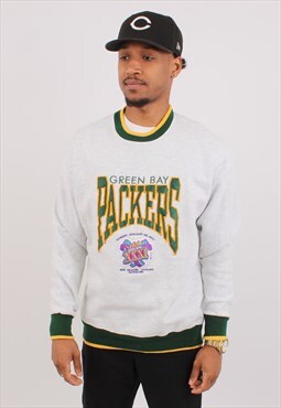 Vintage Men's 90's Green Bay Packers Superbowl Sweatshirt