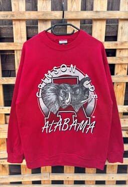 Vintage Alabama crimson tide burgundy sweatshirt large 