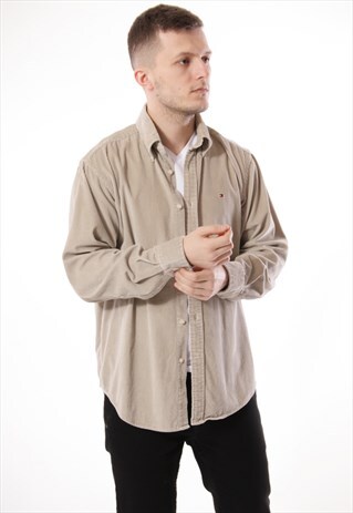 90S VINTAGE VTG RARE TOMMY HILFIGER SHIRT 13183