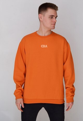 ORANGE CBA (WHITE) SWEATSHIRT