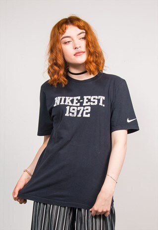 VTG 90'S NIKE BLACK SPORTS T-SHIRT