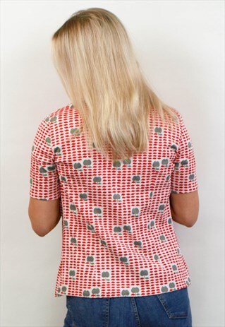 VINTAGE ABSTRACT PATTERN SHIRT