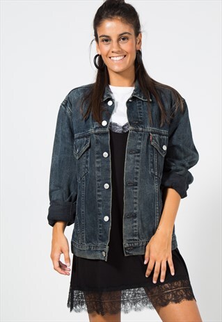 VINTAGE 80S LEVI'S DENIM JACKET / S1502