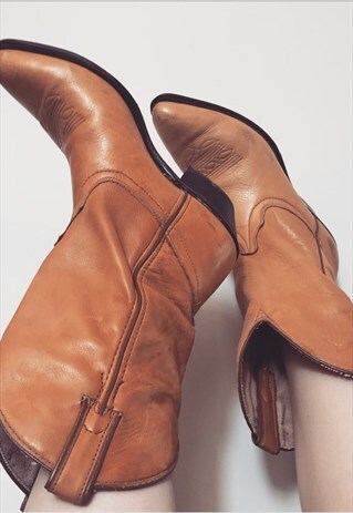 70S VINTAGE WESTERN COWGIRL BOOTS