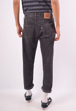 VINTAGE LEVI'S 501 STRAIGHT JEANS BLACK