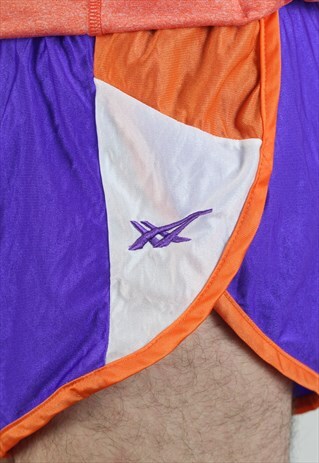 80S ASICS VINTAGE RUNNING SHORTS JOGGING RUNNING SPORTS 90S