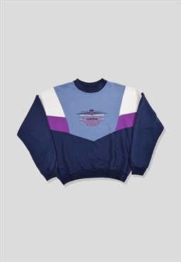Rare Vintage Adidas Colour Block Panel Sweatshirt