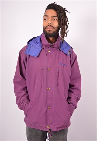 VINTAGE LOTTO WINDBREAKER JACKET PURPLE