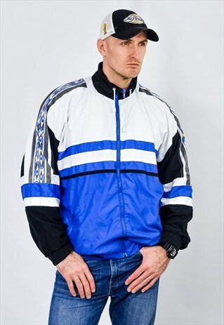 90s windbreaker tracksuit