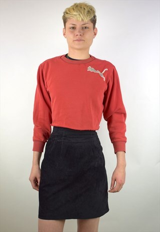 VINTAGE 90'S SUEDE SKIRT
