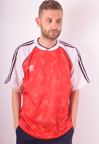 VINTAGE ADIDAS JERSEY SIZE L MADE IN UK (642)