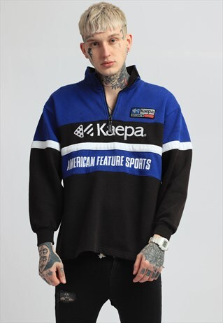 VINTAGE 1/4 ZIP SWEATSHIRT