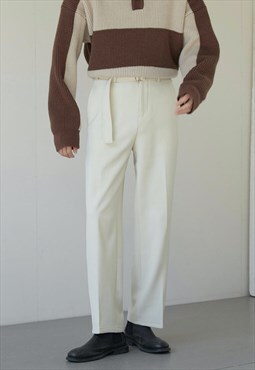 Men's Pure color suit pants aw vol.8