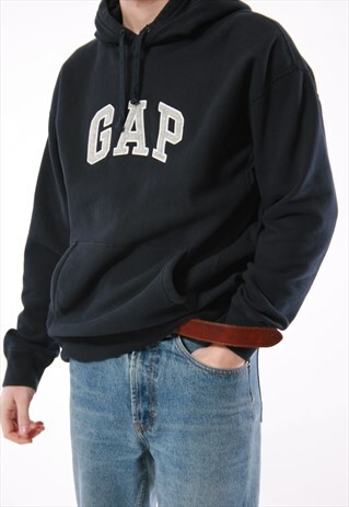 90S VINTAGE RARE GAP COTTON RARE HOODIE 14042