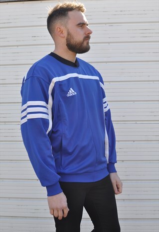 VINTAGE 00'S ADIDAS REWORK TRACK JACKET SPORTS SWEATSHIRT
