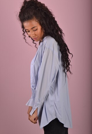 BLUE RALPH LAUREN STRIPED SHIRT GRL3169