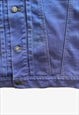 VINTAGE 90S MEN'S GAP PURPLE DENIM JACKET