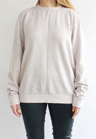 COS SORBET PINK PLAIN MINIMAL JUMPER