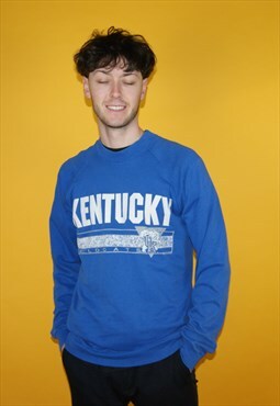 Vintage Kentucky Wildcats American College Jumper Sweatshirt