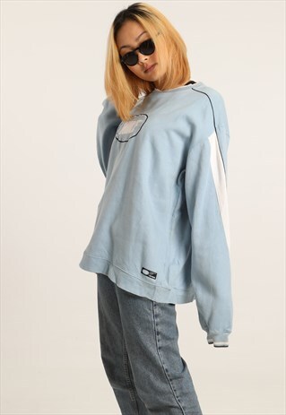 VINTAGE NIKE EMBROIDERED SPELLOUT SWEATSHIRT