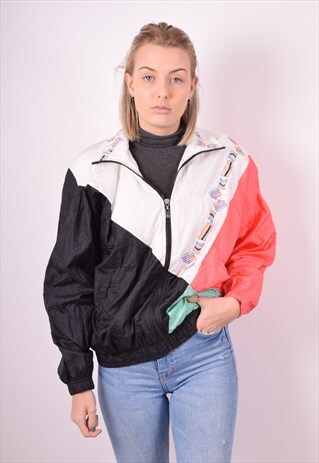 SERGIO TACCHINI WOMENS VINTAGE TRACKSUIT TOP JACKET LARGE