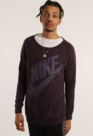 VINTAGE NIKE PRINTED SWEATSHIRT