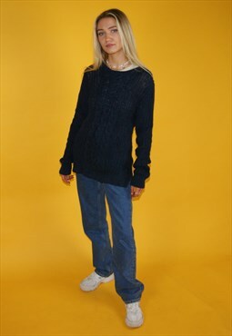Vintage Nautica Knitted Jumper / Sweatshirt 