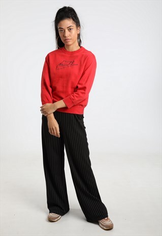 90S NIKE EMBROIDERED LOGO SWEATSHIRT