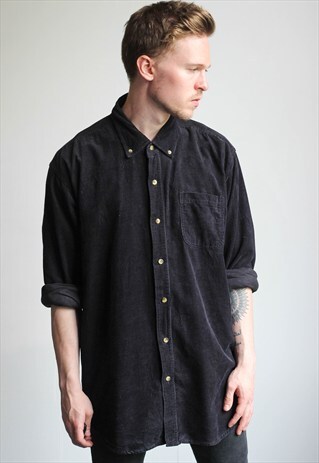 VINTAGE OVERSIZED CORDUROY SHIRT