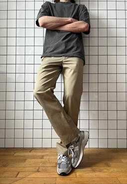 Vintage DICKIES 874 Pants Work Trousers Beige