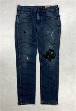 Slim Patchwork Jeans Levis 511 Dark Blue (34 x 31)