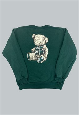 American Vintage Sweatshirt Vintage Teddy Bear Jumper 4122
