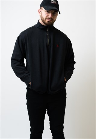 VINTAGE U.S POLO ASSN 1/4 ZIP JUMPER