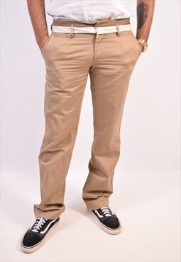 Vintage Dolce & Gabbana Chino Trousers Straight Beige