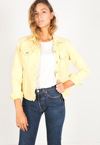 VINTAGE 80S LEVI'S COLOURED JACKET / C300