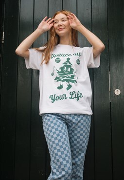 Spruce Up Your Life Women's Christmas T-Shirt 