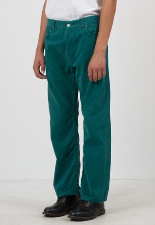 VINTAGE GREEN VALENTINO DENIM JEANS