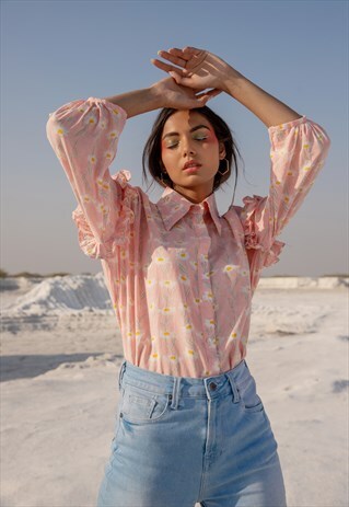 MELODY RUFFLE SHIRT