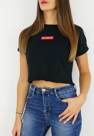 BLACK SWAN CROP TOP