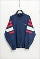 ADIDAS 80'S VINTAGE TRACK JACKET ZIP UP TRACKSUIT TOP