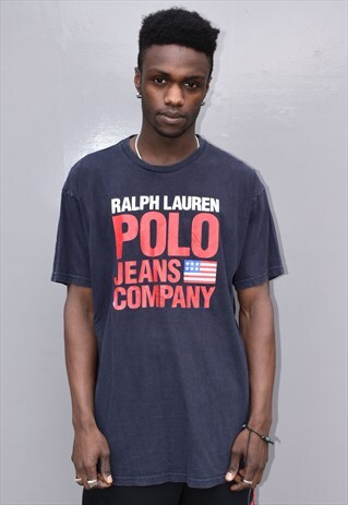 VINTAGE 90S RALPH LAUREN POLO JEANS T-SHIRT