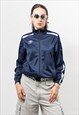 UMBRO TRACK JACKET VINTAGE ZIP UP BLOKE CORE WOMEN SIZE S