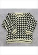 VINTAGE REY WEAR KNITTED JUMPER WOMEN'S M