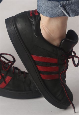 ADIDAS SHELL TOE SUPERSTARS TRAINERS UK 10.5, US 11 (GCB)
