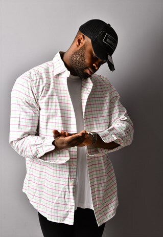 PINK RALPH LAUREN CHECK SHIRT RL8943