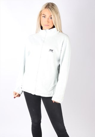 VINTAGE HELLY HANSEN FLEECE JUMPER SWEATER ZIP UP OUTDOORS M