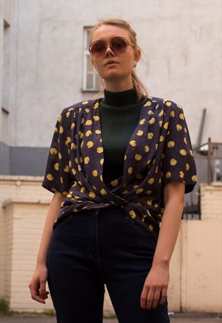 VINTAGE SUMMER SHORT SLEEVED 80'S CAPE